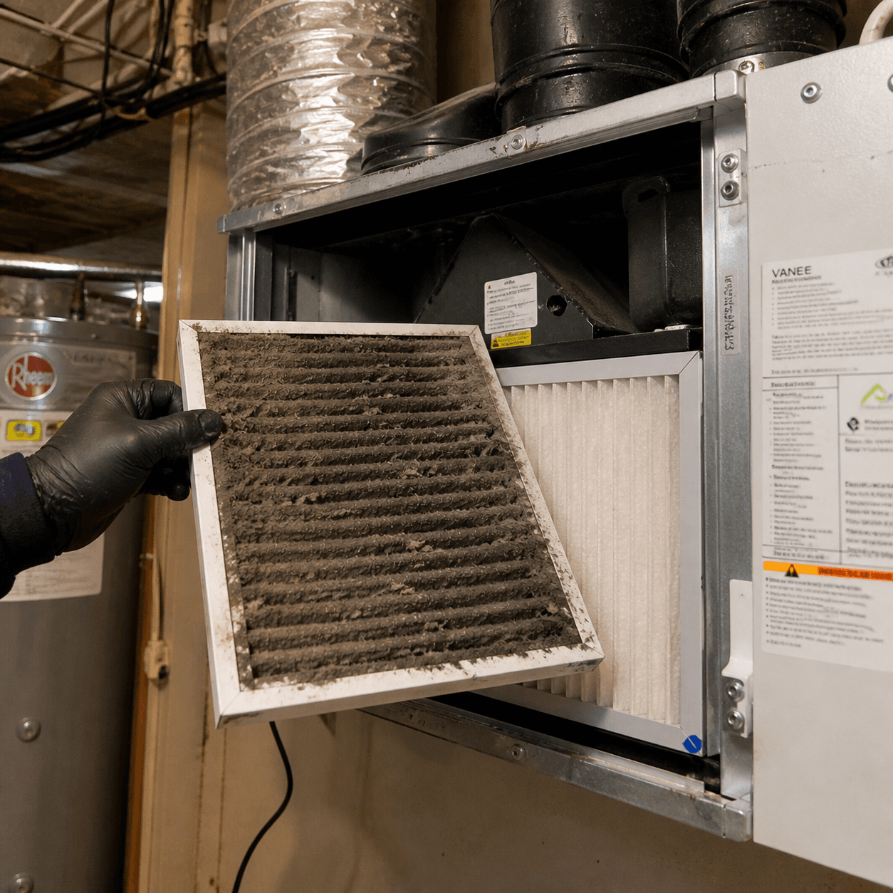 Nettoyage échangeur d'air